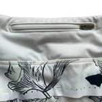 Athleta Print Laser Running Tennis Sporty Women's White Floral Midi Skirt Skort Photo 2