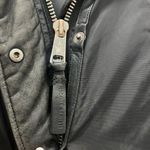 Nicole Benisti Black Brera Leather Trim Fur Accent Down Coat Size M $1,800 Size M Photo 11