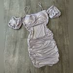 BOUTIQUE metallic light pink mini dress ✨ Silver Size M Photo 7