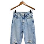 ZARA  Ripped Mom Fit Jeans High Rise Ankle Length size 2 Photo 2