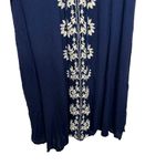 PPLA  Clothing Boho Blue Maxi Dress NWT Medium Photo 1