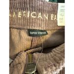 American Eagle Women's Size 00 Super High Rise A Line Stretch Skirt Brown Photo 8