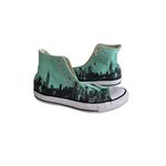 Converse Women's NYC Mint Green Hi Top Sneakers Size US 7 Photo 2