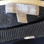 Grayson And Dunn striped Crewneck sweater Women’s Size XL Gray Photo 5