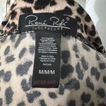 Rene Rofe Womens Leopard Print Bathrobe Robe Medium Tan Photo 5