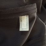 Calvin Klein Black 3/4 Bell Sleeve White Piping Trim Sheath Dress Size 6 Photo 9