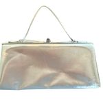 Vintage Elegant Silver Handbag clutch with Chain Photo 1