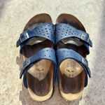Birkenstock Unisex  Blue Size 37 Women’s 6 Photo 3