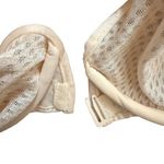 Bali Vintage  Bra 36D Sheer Mesh Underwire Champagne 80s 90s Lingerie Photo 2