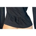 No Boundaries NEW  Black Sequin Lapel Holiday Party Knit Blazer w/ Stretch S 3-5 Photo 5