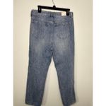 Pistola  Button Fly Straight Leg Jeans Distressed Women's Size 29 Anthropology Photo 1