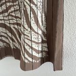 Nic+Zoe NWT Zic + Zoe A Line skirt Animal Print Pull On Flare Elastic Waist XS Photo 6