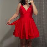 Intrigue  by Blush Formal Dress Red Homecoming 8  Photo 6