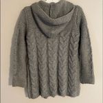 BCBG MaxAzria Hoody Wool‎ Blend Sweater Photo 2