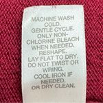 J.Jill Red Crewneck Long Sleeves Women’s Pullover Sweater Photo 10