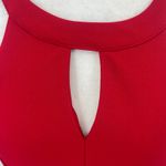 Honey and Rosie Halter Fit Flare Dress Sz M Holiday Bling Belt Valentines Cocktail Photo 12