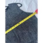 Theory  Dart Mini Herringbone Sleeveless Fit & Flare Dress Size 10 Photo 3