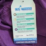 Life Threads Antimicrobial Purple Cargo Scrubs NWT Size Medium Petite Photo 9