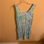 Lilly Pulitzer  Analee Ruffle Skirt Romper in What a Lovely Place Blue Photo 4