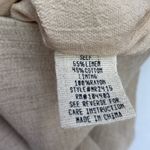 Moon River  tan linen tie waist shorts size XS Photo 4