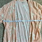 Summer & Rose 🦋  NWOT Pink Tropical Kimono Beach Vacation One Size Photo 5