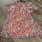 Show Me Your Mumu  Pink Blouse Flowy Top; Small Photo 5