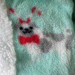 SO Plush Cozy Pajamas One piece Zip Up Hooded Puppy Dogs Christmas Womens Photo 3