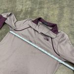 The North Face  Cinder 100 Purple Top Pullover Gym Workout Yoga 1/4 zip Photo 3
