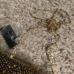 The Limited  Rhinestone Velvet Crossbody Purse Photo 2