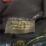 Source Unknown Hand Crafted Vintage Sweatshirt with Colorful Swirl Design Photo 2