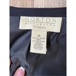 Norton Mcnaughton Norton McNaughton Classic Navy Blue Lined Washable Straight Skirt 14 Academia Photo 4