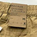 PacSun Low Rise Puddle Khaki Tan Womens Size Medium Pant Cargo Relaxed NEW Photo 7
