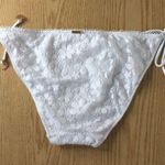 Victoria's Secret New Victoria’s Secret Vintage Crocheted Bikini Swimsuit Bottoms White Medium Photo 5