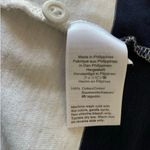 J.Crew Navy Blue & White Rugby Stripe Cotton Dress Size Small Photo 4