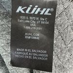 Kuhl Gray Cowl Turtle Neck Subaru Embroidered Pullover Sweater Sweatshirt Size L Photo 5