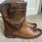 Frye Brown Leather Women's Paige Ankle riding Boots SZ 10 Photo 1