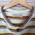Urban Outfitters Color Stripe Boxy 3 Button Down T-Shirt S Photo 2