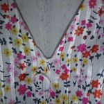 J.Crew 2 XS Floral Midi Maxi Dress Button Down Front Pink Yellow NWOT Photo 8