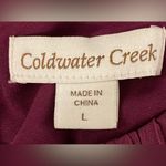 Coldwater Creek - Purple pink,‎ summer flowy midi dress Size L Photo 4