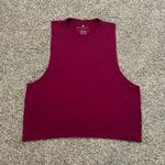 Spiritual Gangster  berry purple sleeveless tank top size M/L Photo 5