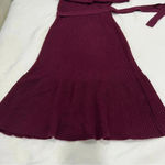 Kate Spade Kate‎ spade  100% WOO  Women's Purple V Neck Long Sleeve Wrap Dress size XS Photo 9