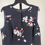 Ann Taylor Career Floral Print Fitted Sheath Dress Size 8 Corpcore Office Siren Modest Photo 4