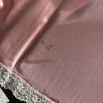 Vintage 70s Union Made Midi Dress Size M Floral Lace Long Sleeve Pink Feminine Size M Photo 13