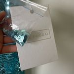 Mac Duggal NWT 6072 - Sequin Mesh Evening Dress Aqua Blue Size 2 Photo 3