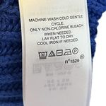 LAUREN Ralph Lauren Womens S Petite Blue Distressed Crew Neck Knit Sweater Size undefined Photo 5