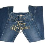 True Religion Women's joey twisted flare Blue Jeans Photo 1