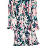 Nicole Miller Studio Off the Shoulder Floral Ruffle Romper Size XS EUC T2256 Photo 0