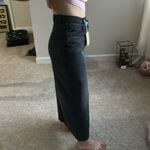 Reformation  Black Denim long Skirt. 27 Photo 3