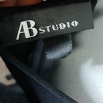 AB Studio black short sleeve dress size med/ large Photo 6