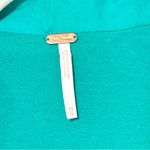 Free People  Womans XS Dark Green Balloon Sleeve Bomber Puff Jacket Photo 2